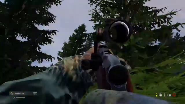 DayZ sniper in the trees смотреть онлайн