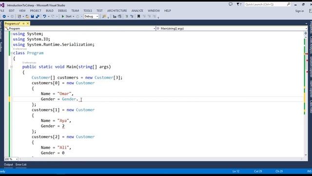 C# enum example in arabic смотреть онлайн