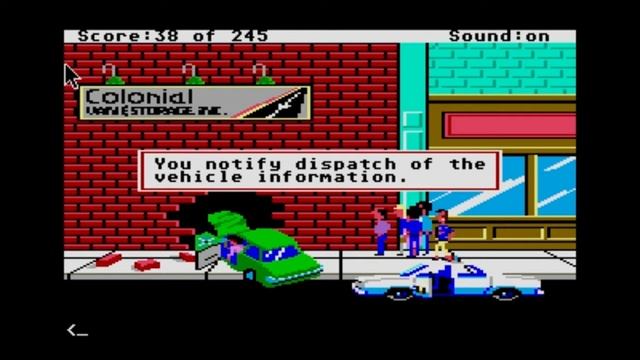 Police Quest - In Pursuit Of The Death Angel - Atari ST (1987)