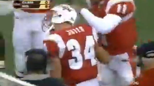 Steve Suter TD Reception from Scott McBrien смотреть онлайн