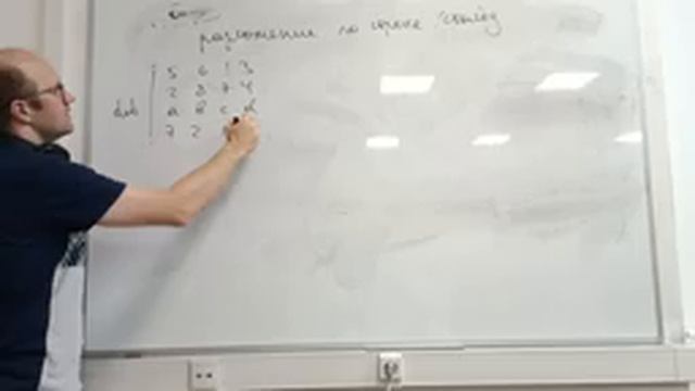 Linear algebra. Class 3a смотреть онлайн