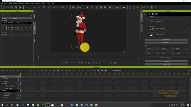 iClone 7 Уроки от MagNat Курс 1 урок 7 Main Menu File Edit смотреть онлайн