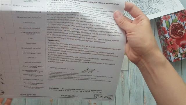 Обзор набора от Марьи Искусницы "Анемоны и апельсины" . Набор для вышивания крестом. смотреть онлайн