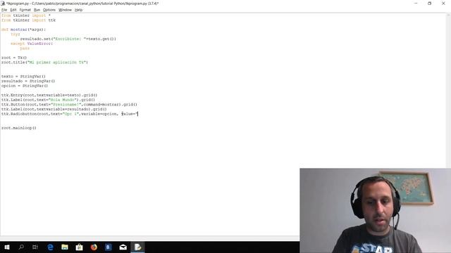 Tutorial Python TKinter Capítulo 3: Radiobutton смотреть онлайн