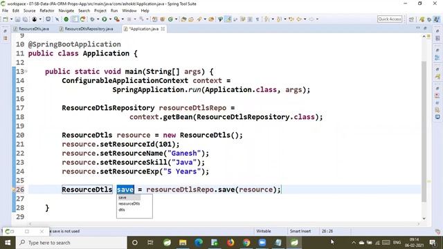java Spring boot Real time project Part- 28| spring data jpa, spring MVC, microservices , core java смотреть онлайн