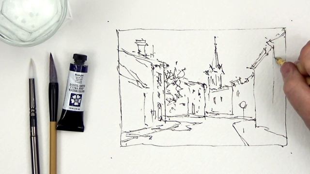 Акварельные Секреты #42: Шоколадные линии и Фиолетовые тени смотреть онлайн
