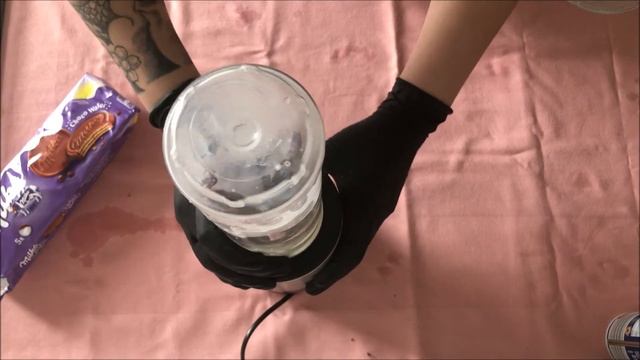 Iced Smoothie Milk Oreo Milka Choco Wafer, Mhhm Yummy