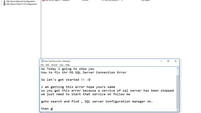 SQL Server Error 40 - Microsoft SQL Server, Error: 2 [Fix] смотреть онлайн