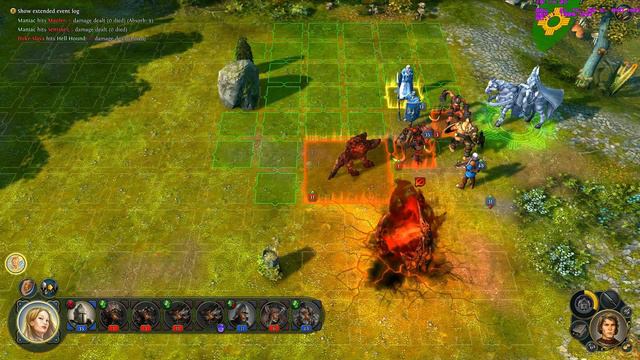 Might & Magic Heroes 6 Beta gameplay (battle) смотреть онлайн