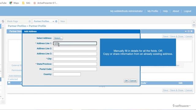 How to create an Enterprise Profile in webMethods Trading Networks смотреть онлайн