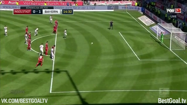 Ингольштадт 1:2 Бавария. Обзор матча и видео голов смотреть онлайн