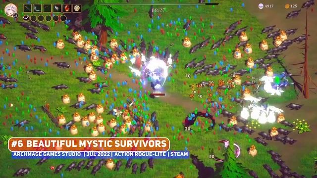 BEST Upcoming Indie Games like Vampire Survivors: Steam Next Festival | June 2022 смотреть онлайн