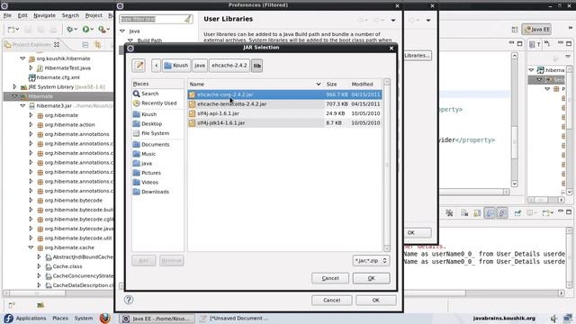 Hibernate Tutorial 33 - Configuring Second Level Cache : By Koushik Java Brain смотреть онлайн