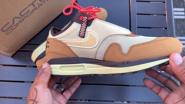 (The Alternative) Travis Scott “Cactus Jack” Nike Air Max 1 Wheat Lemon Drop Review & On Foot! смотреть онлайн