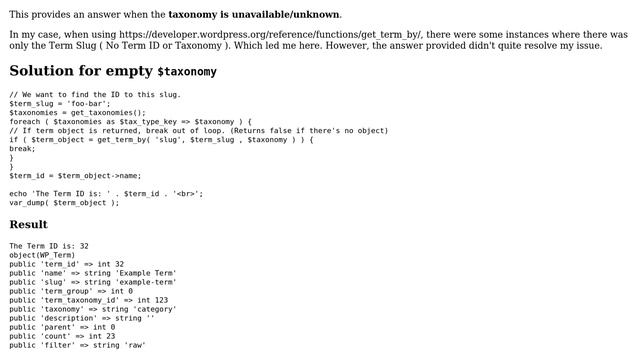 Wordpress: How to get a taxonomy term name by the slug? (3 Solutions!!) смотреть онлайн