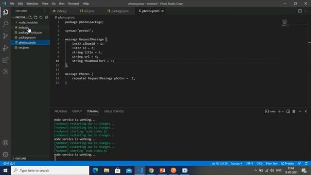 Protobuf with NodeJS and ReactJS смотреть онлайн