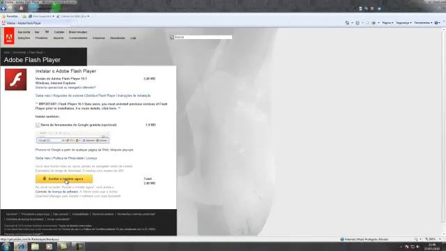 Tutorial: atualizando o Flash Player смотреть онлайн