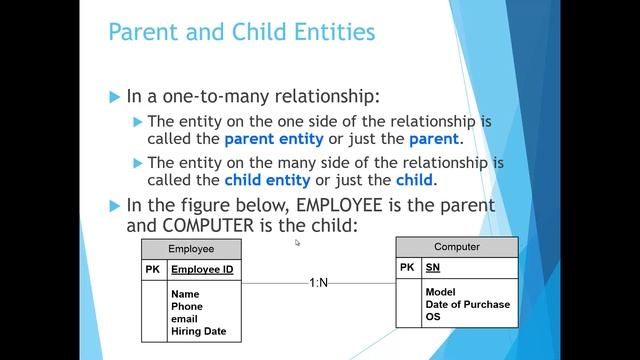 Ch5 Data Modeling with the Entity Relationship Model Part 1 смотреть онлайн