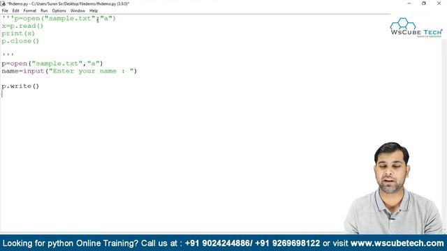 Writing & Appending to a File in Python | Python Data File Handling Class 12 | Python For Class 12 смотреть онлайн