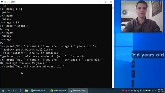 Formatting Strings | Python Strings [3/4] смотреть онлайн
