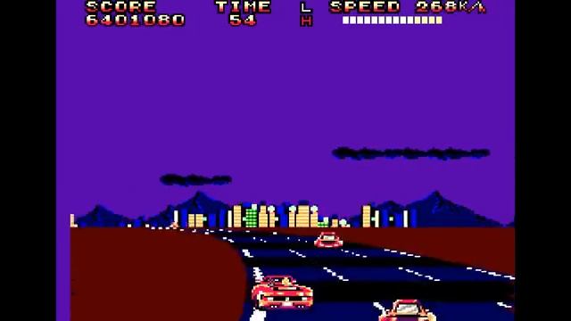 Out Run 3D Sega Master system playthrough Expert смотреть онлайн