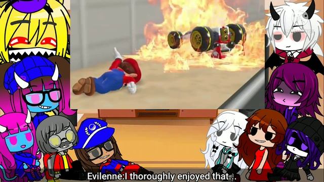 The Ethans + Fandoms React To:Mario Reacts To Nintendo Memes 5 By SMG4 (Gacha Club) смотреть онлайн