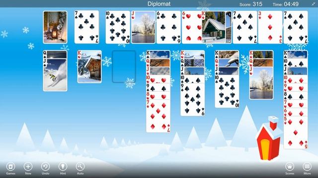 How to play Diplomat Solitaire with 123 Free Solitaire смотреть онлайн