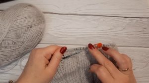 Двойная женская шапка спицами. Подробный мастер-класс.