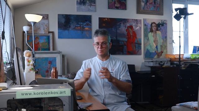 1143 ЛЮБИМЫЙ ЦВЕТ _ рисование. Короленков