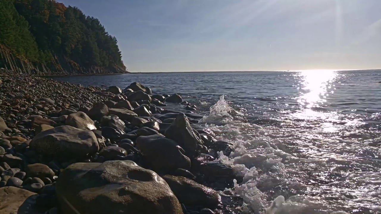 Шум моря , звуки калимбы. смотреть онлайн