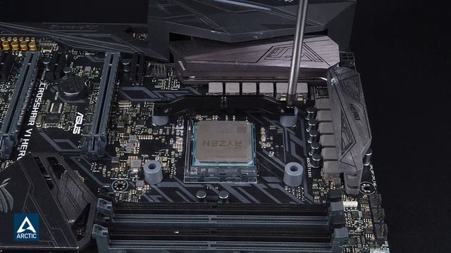 Freezer A35 A-RGB AMD AM4 Installation смотреть онлайн