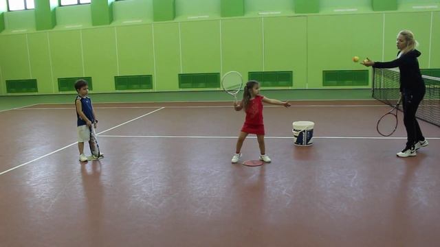 Большой теннис. Удар справа. Видеоурок. смотреть онлайн