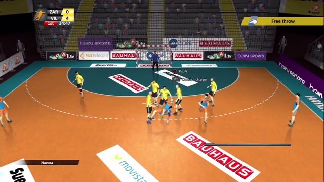 Handball 16 (PS3) - Local play / Liga ASOBAL / BM Aragon versus Villa de Aranda смотреть онлайн