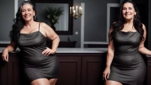 Natural older Woman Over 60 ? Embracing Age in Plus-Size Fashion/Abrazando la edad en la moda