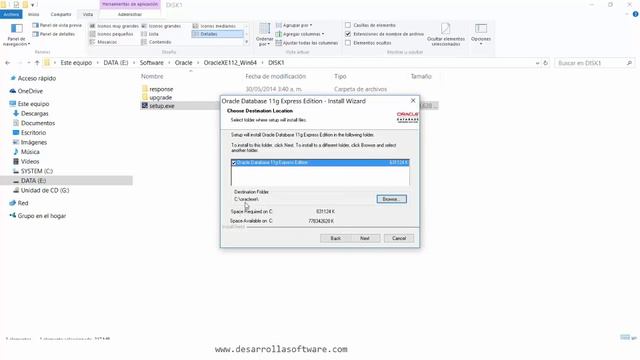 INSTALACIÓN DE ORACLE XE 11G смотреть онлайн