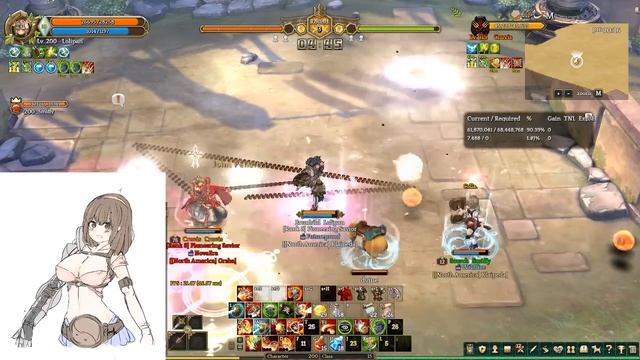 Tree of Savior - Team Battle League - Murmillo & ChronoWarlock versus Oracle & Inquisitor смотреть онлайн