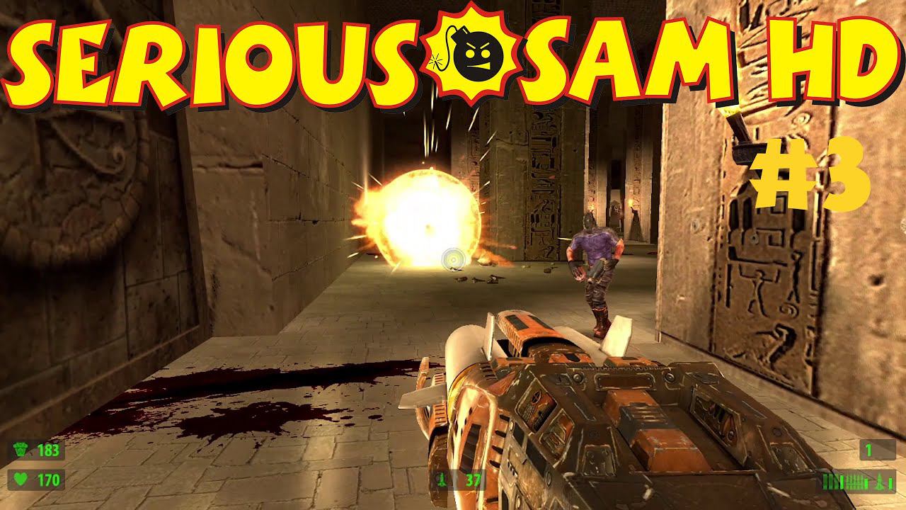 Прохождение Крутой Сэм HD: Первая кровь Гробница Рамзеса III #3