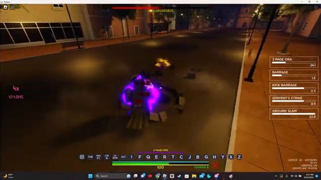 Jotaro vs. DIO In Roblox (Roblox Is Unbreakable) смотреть онлайн