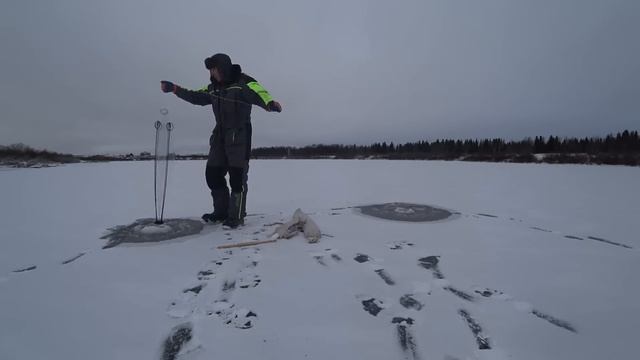 ШИКАРНЫЙ КЛЁВ ПО ПЕРВОМУ ЛЬДУ!!! РЫБАЛКА В ПАЛАТКЕ 2022 смотреть онлайн