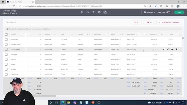 Create a Full Featured Angular Data Grid in App Builder in Minutes! смотреть онлайн