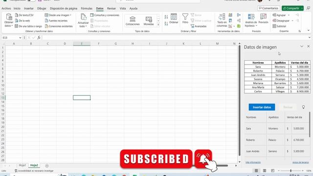 ?Como convertir de imagen a Tabla en Excel (PNG, JPG)- como pasar imagen de una tabla a Excel? смотреть онлайн