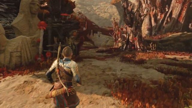 The Lost Sanctuary Walkthrough part 1 | Angrboda Story | God of War Ragnarök смотреть онлайн