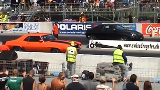 Chevrolet Camaro Vs. Fiat In Turtmann 2007