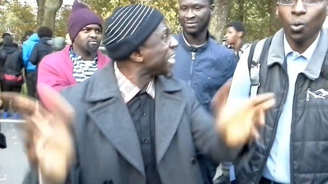 A MUST WATCH!!! MUHAMMAD LAMIN MASSIVELY DISCOMPSED THIS VOCAL HATE PREACHER!!! SPEAKERS CORNERE