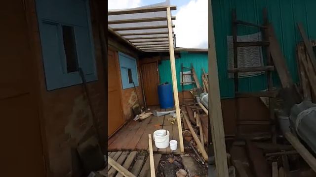 Пристрой веранды из поликарбоната