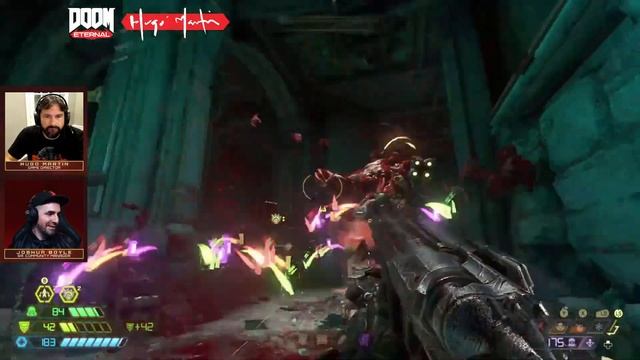 DOOM Eternal: Hugo Martin's Game Director Playthrough - Ch.28 The World Spear Master Level смотреть онлайн