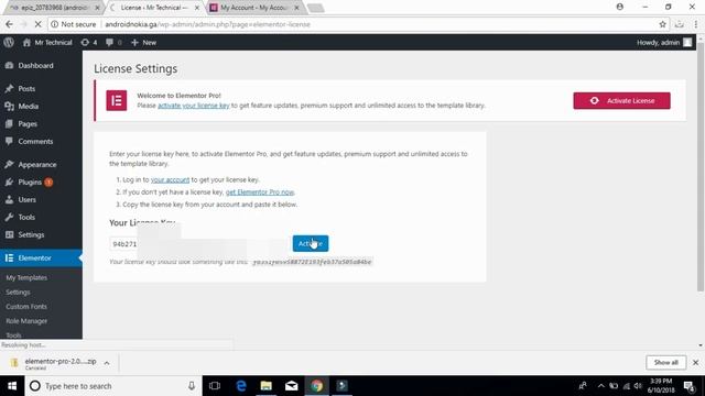 How to Make/Create your Wordpress Website Homepage Menu Header footer In Hindi with Elementor Pro смотреть онлайн