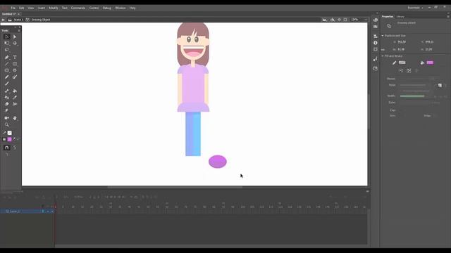 12. Adobe Animate. Drawing (Part2) Рисование смотреть онлайн