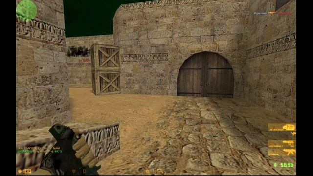 Fun play cs 1.6 - Зомби добрались до классики de_dust2_2x2 смотреть онлайн