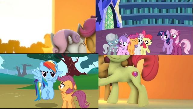 Ponies React To MLP Comic Animation - Stop The Scootabuse (15.ai) смотреть онлайн